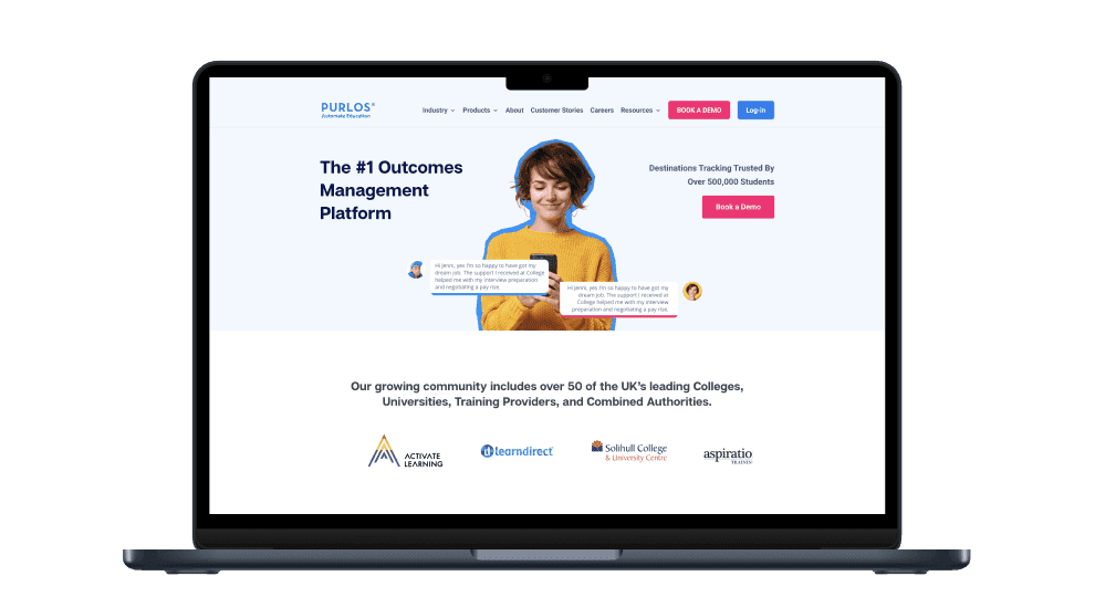 Custom solution for EdTech software company Purlos